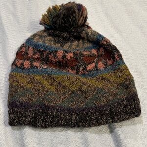 Peruvian Connection Multicolor Knit Hat